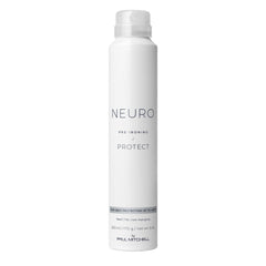 Neuro Protect HeatCTRL Iron Hairspray bottle showing heat protection for styling