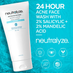 Neutralyze limpiador con ácido mandélico y salicílico para piel propensa al acné