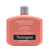 Neutrogena exfoliante para cuero cabelludo, botella visible, limpieza profunda