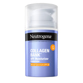 Neutrogena Collagen Bank SPF 30 moisturizer bottle with non-greasy finish.