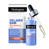 Serum Neutrogena Collagen Bank en frasco para piel radiante