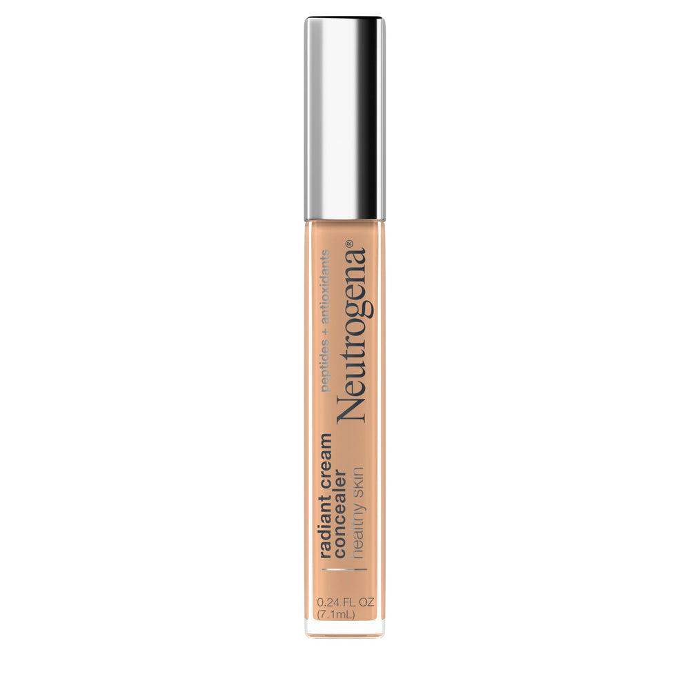 Concealer Neutrogena Cashew Light/Medium 03, swatch para ojeras con brillo natural