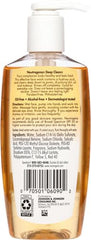 Neutrogena Deep Clean: espumando para limpiar profundamente la piel.