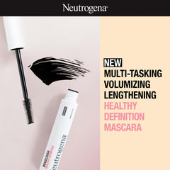 Neutrogena Mascara Definición Saludable, brocha doble para rizo y volumen.