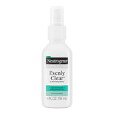 Neutrogena Evenly Clear: botella de 4 oz lista para purificar rostro y cuerpo.