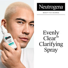 Neutrogena Evenly Clear: mist para rostro, purificar y refrescar al instante.