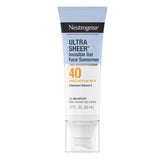 Neutrogena gel claro con proteccion solar SPF 40, textura ligera y absorción rápida