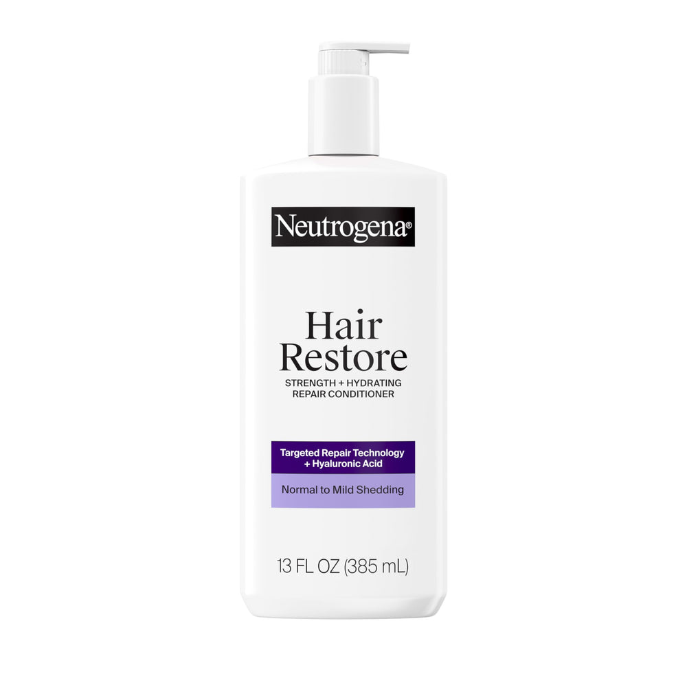 Neutrogena Hair Restore, botella vertido, facilita la dosis para hidratar y reparar cabello.