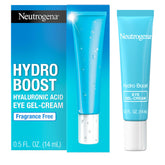 Neutrogena Hydro Boost crema para ojos, tubo, hidrata suavemente la zona ocular diariamente.