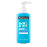Neutrogena Hydro Boost limpiador leche sin fragancia para piel sensible, hidratante.