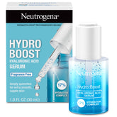 Neutrogena Hydro Boost Serum en botella, hidratación profunda para rostro y cuello.
