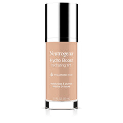 Neutrogena Hydro Boost Tinte hidratante en botella, textura suave que aporta hidratación visible al instante