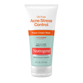 Neutrogena Oil-Free Acne Stress Control packaging for daily acne care.