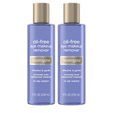 Desmaquillante de ojos Neutrogena en pack duo de 8 oz para maquillaje resistente al agua