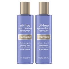 Desmaquillante de ojos Neutrogena en pack duo de 8 oz para maquillaje resistente al agua