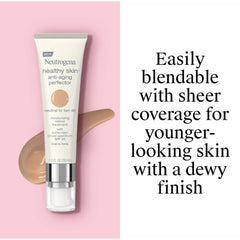 Textura ligera del Perfector de Neutrogena sobre la piel.