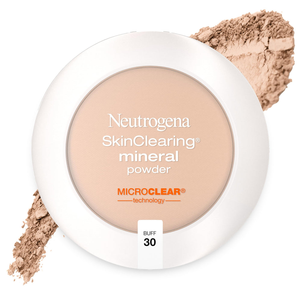 Neutrogena SkinClearing polvo mineral Buff 30: cobertura e imperfecciones