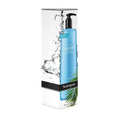 Neutrogena Rainbath Ocean Mist pour showing easy lathering and clean rinse