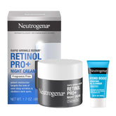 Neutrogena Rapid Wrinkle Repair night cream jar targets wrinkles overnight.