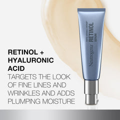 Neutrogena Rapid Wrinkle Repair serum being applied as part of daily routine