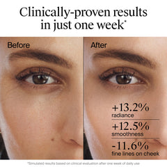 Textura cremosa de Neutrogena Rapid Wrinkle Repair Serum se siente ligera al contacto.