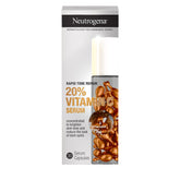 Neutrogena reparacion de tono con vitamina C: cápsulas para brillo y tono más uniforme.