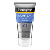 Protector solar facial Neutrogena Sport SPF70 en envase portátil para protección diaria al aire libre