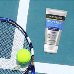 Neutrogena Sport Face SPF70 textura sin grasa para piel limpia