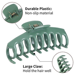 New Live fashionable-barrette design adds stylish finish to any look.