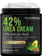 New York Biology 42% Urea Cream bottle for foot moisture