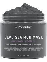 New York Biology lodo mar muerto para la piel: purifica poros y suaviza.