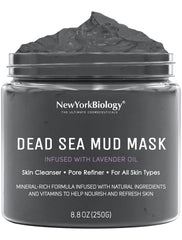 New York Biology lodo mar muerto para la piel: purifica poros y suaviza.