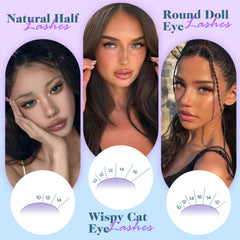 Newcally 3D lash extensions bundle adds subtle volume for day-to-night wear