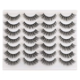 Newcally Cat Eyes Wispy Lashes for natural blend and daily wear