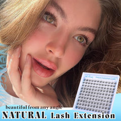 Newcally DIY application demonstrates quick in-home lash extension in minutes