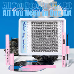 Newcally lash bond and seal provides durability and a smooth finish.