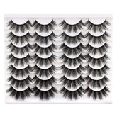 Newcally Lashes dramatic 20mm pack for bold, statement eyes