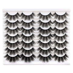 Newcally Lashes dramatic 20mm pack for bold, statement eyes
