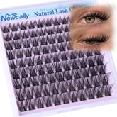 Newcally wispy lash clusters offer natural flutter for everyday elegance