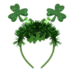 NEWHOOK diadema trebol verde, ideal para desfiles y fiestas de San Patricio.