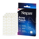 Nexcare Acne Cover absorbent patches in a pack for easy blemish care.