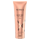 Nexxus Crema para Secado con control del frizz, botella mostrada para estilo suave.