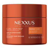 Nexxus Curl Define botella de acondicionador sin enjuague para hidratación instantánea