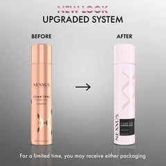 Nexxus etiqueta StyleProtect destaca tecnología protectora para cada hebra.