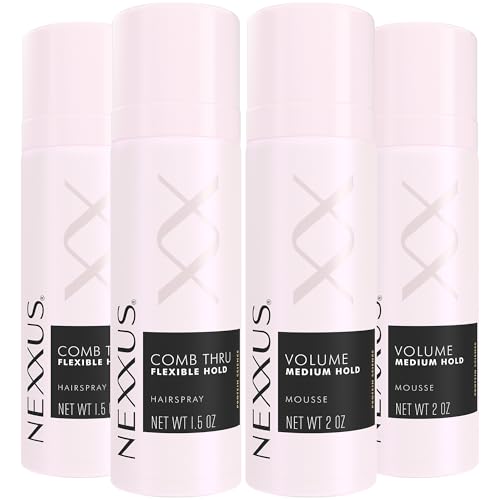 Nexxus Comb Thru: spray fijación flexible para peinados ligeros y manejables.