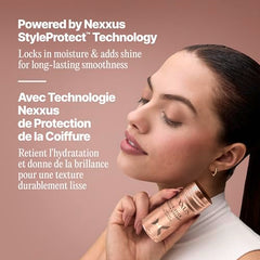 Tecnología STYLEPROTECT protege las hebras y mantiene la humedad para resultados suaves.