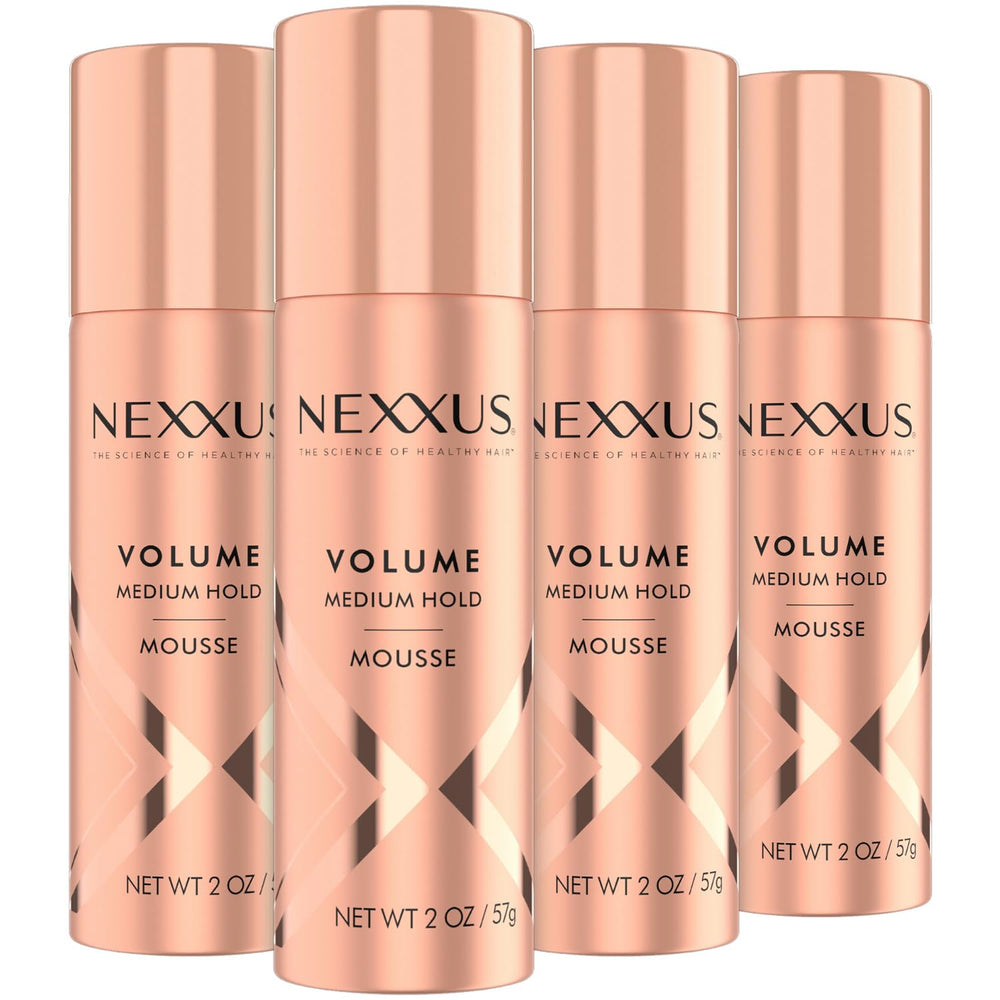 Nexxus Travel Mousse envase compacto para viaje, fácil de llevar