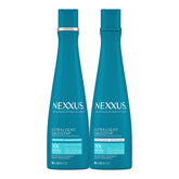 Nexxus Ultralight Smooth Shampoo bottle showing weightless frizz control.