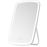 NEZZOE lighted makeup mirror with 68 LEDs for even illumination
