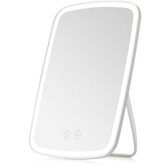 NEZZOE lighted makeup mirror with 68 LEDs for even illumination